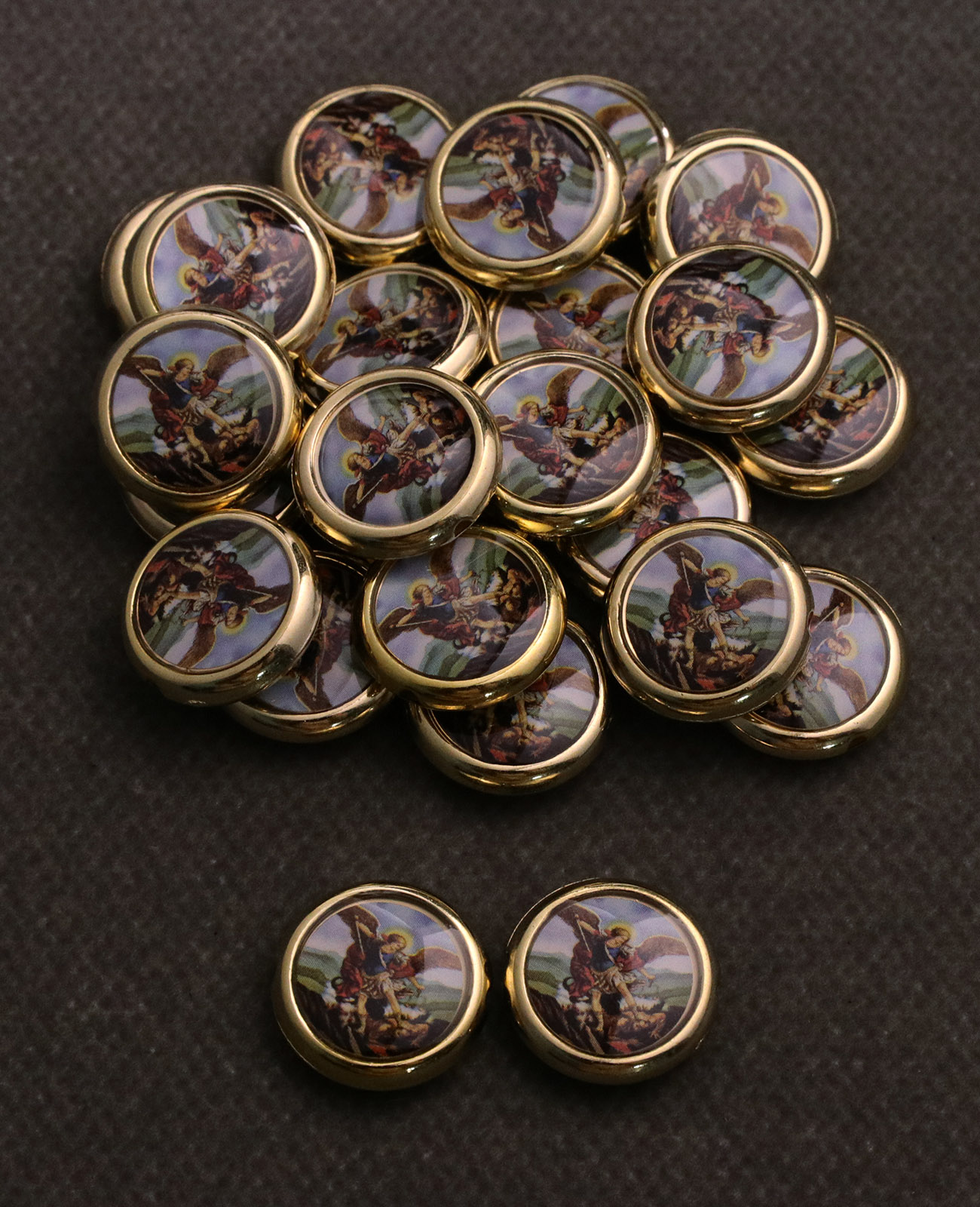 20Pcs Round The Archangel Sain - Jewelry Making Michaels 评论和价格