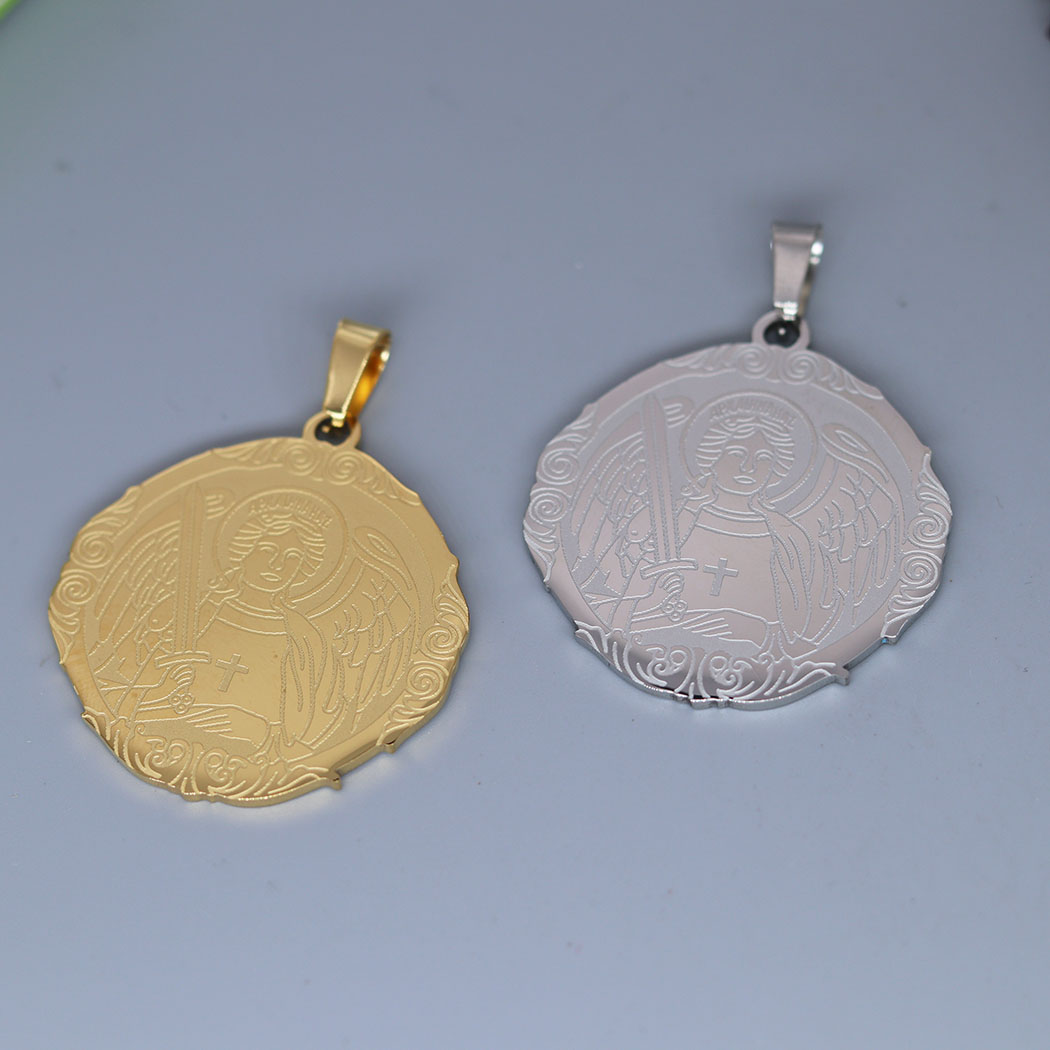 2PCS Stainless Steel Saint Mic - Jewelry Making Michaels 评论和价格