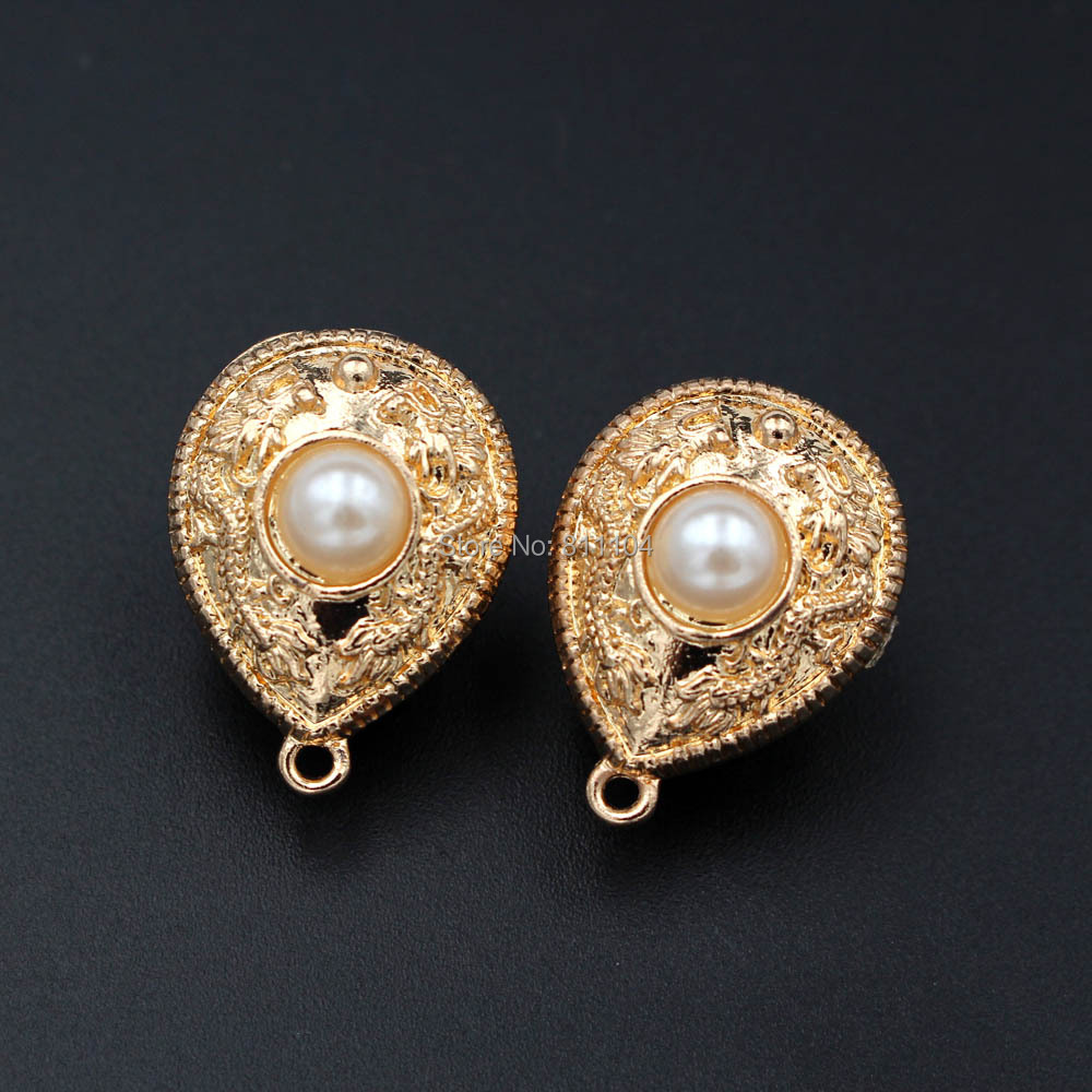 10pair Stud Clip Earrings Post - Jewelry Making Dubai 评论和价格