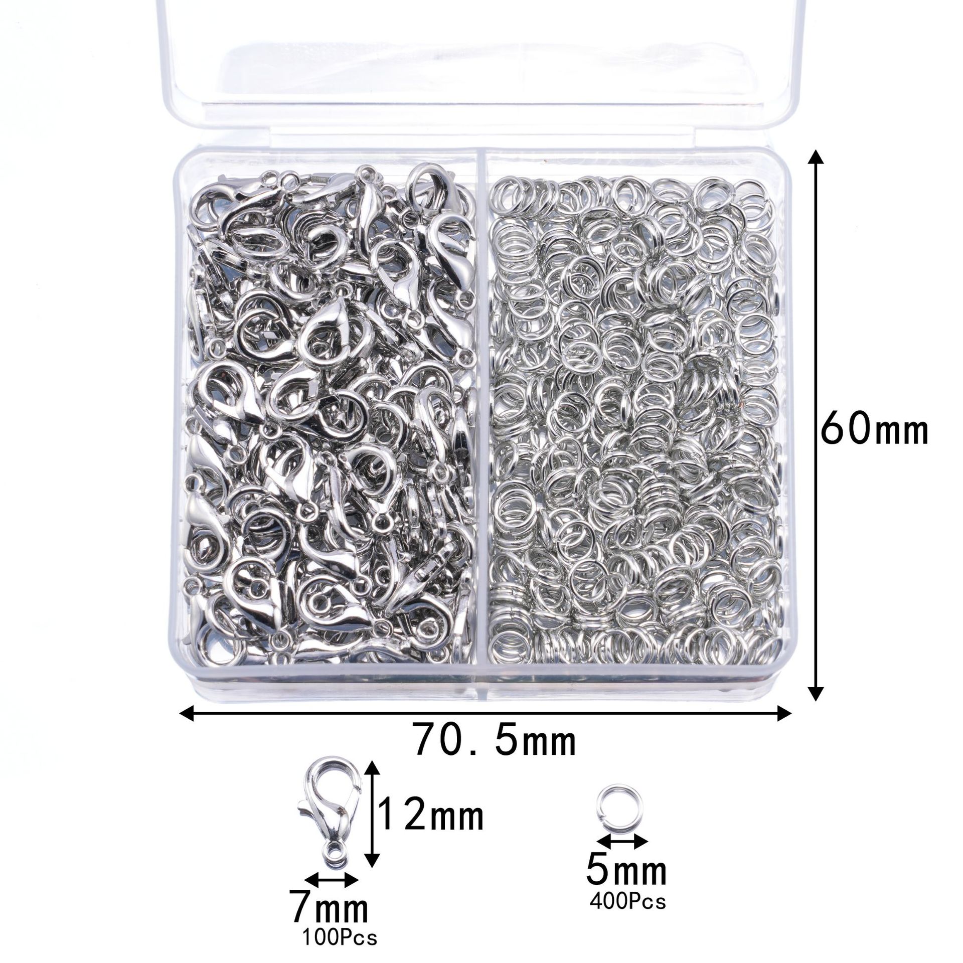 500Pcs Jewelry Making Kit Mult - Jewelry Making Box 评论和价格