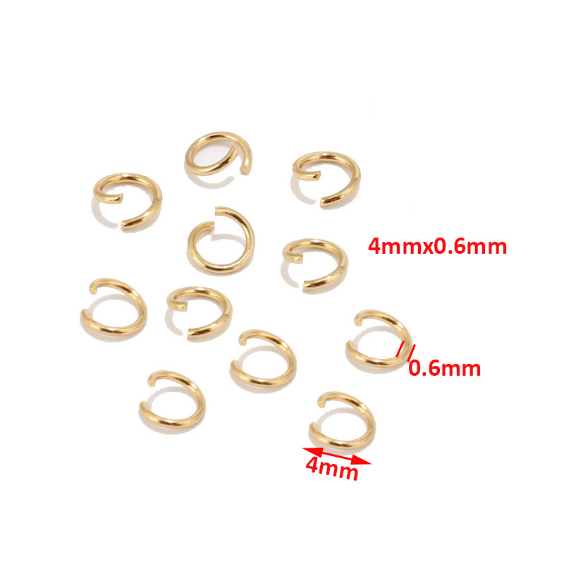 200pcs 18K Gold Stainless Stee - Lobster Clasp Silver 评论和价格