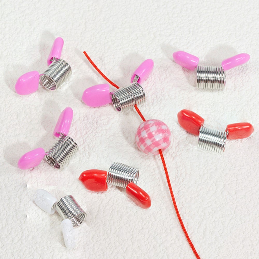 5pcs Spring Bead Clamps Creati - Jewelry Making Techniques 评论和价格