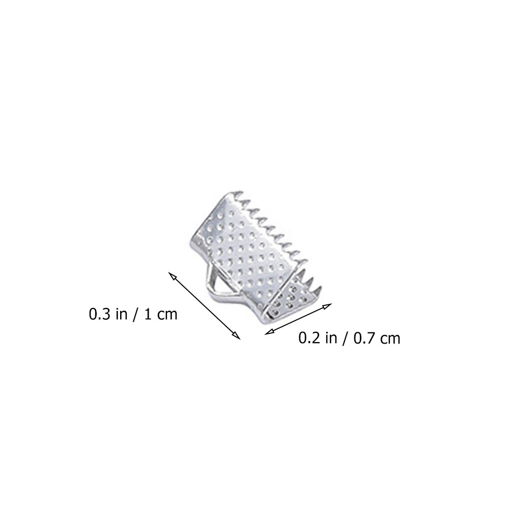 100Pcs Buckle Set Iron Ribbon  - Jewelry Making Box 评论和价格