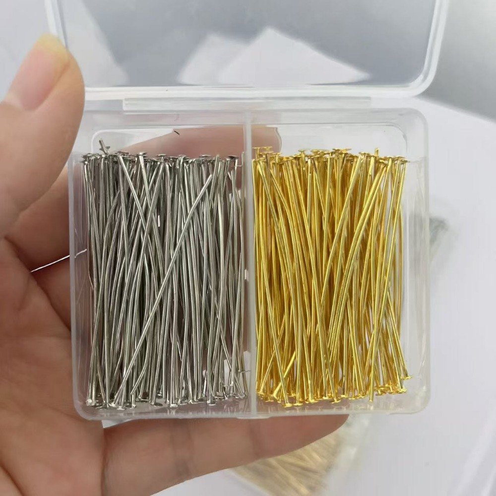 200pcs 30/40/50mm Iron-headed  - Jewelry Making Box 评论和价格