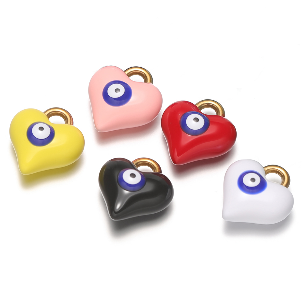 5Pcs Stainless Steel Enamel He - Jewelry Making For Kids 评论和价格