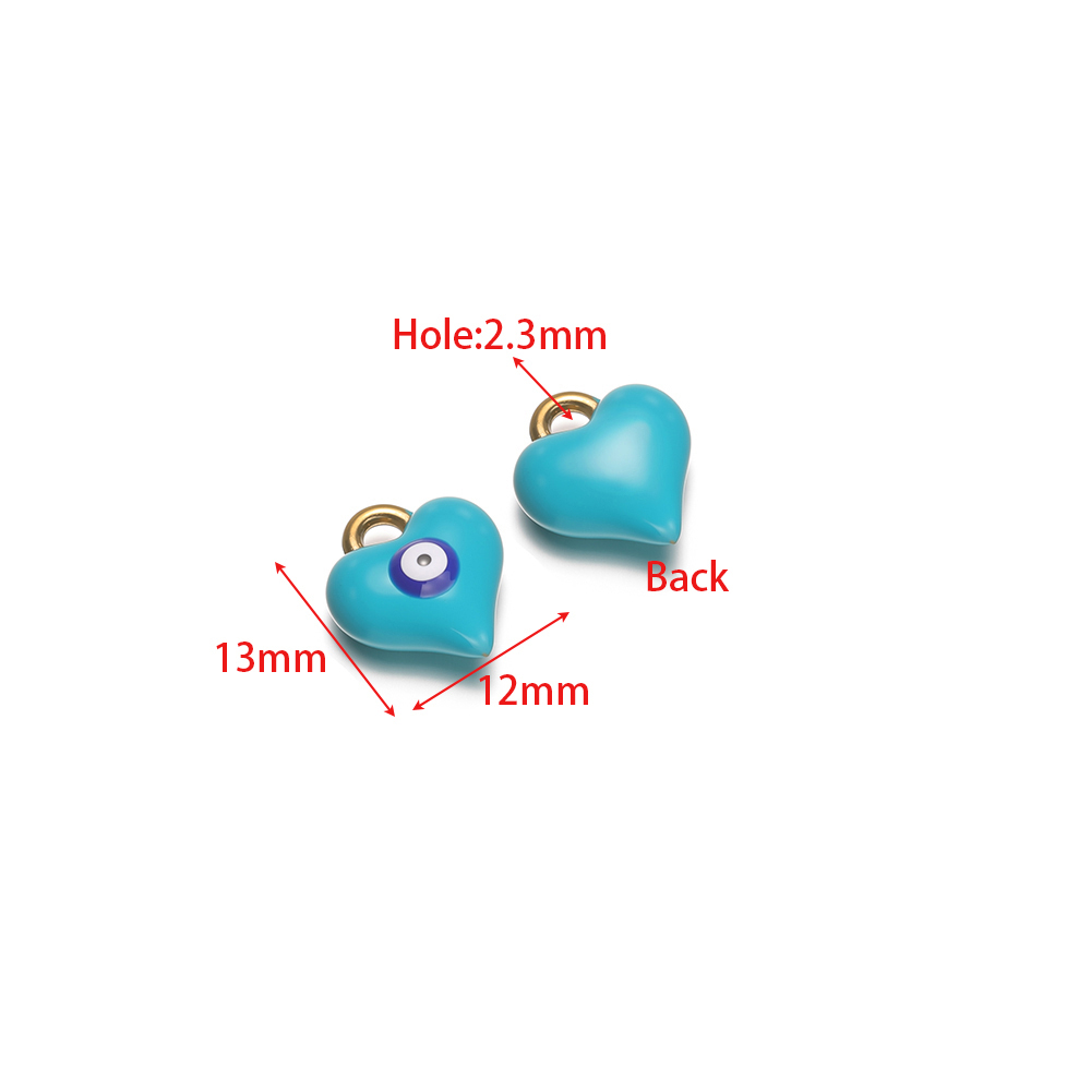 5Pcs Stainless Steel Enamel He - Jewelry Making For Kids 评论和价格