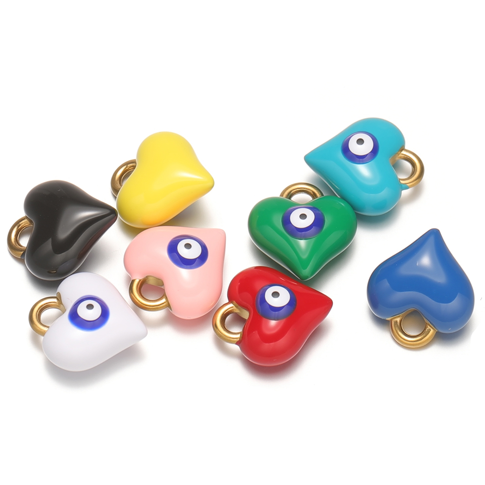5Pcs Stainless Steel Enamel He - Jewelry Making For Kids 评论和价格
