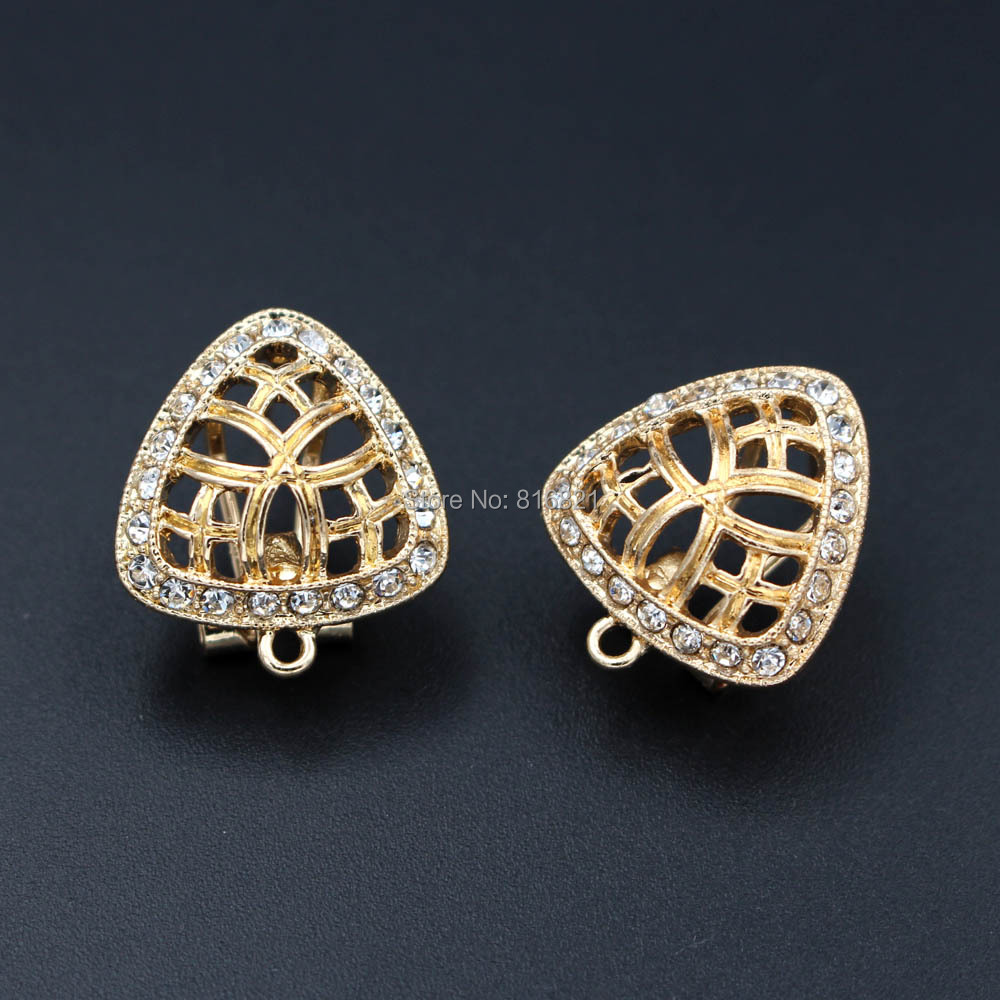 10pair Earrings Post with Loop - Jewelry Making Dubai 评论和价格