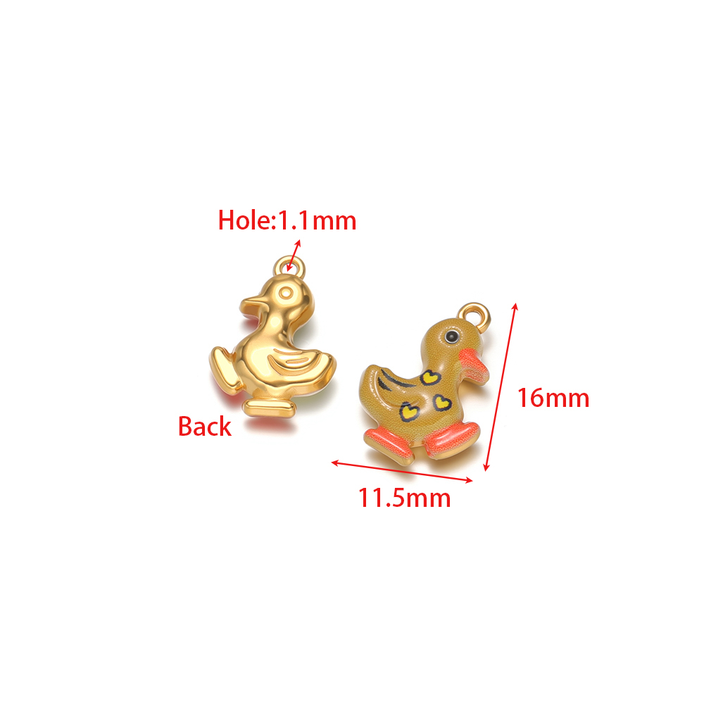 4pcs Stainless Steel Colorful  - Jewelry Making For Kids 评论和价格