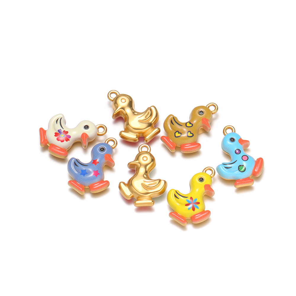4pcs Stainless Steel Colorful  - Jewelry Making For Kids 评论和价格