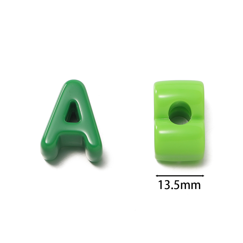 10pcs/lot Mixed Color Big Hole - Jewelry Making For Kids 评论和价格