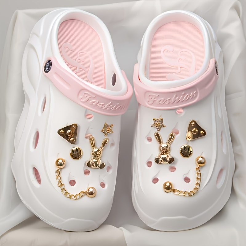 EVA Platform Clogs with Rabbit - Jewelry Making For Adults 评论和价格