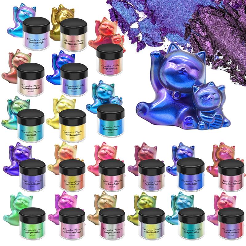 3g Chameleon Mica Powder Epoxy - Jewelry Making Techniques 评论和价格