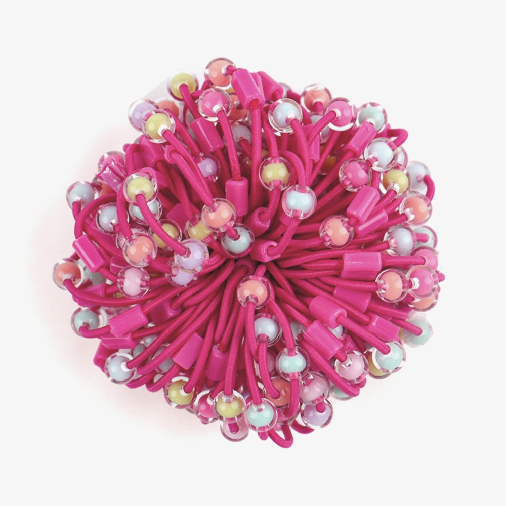 50pcs Cute Elastic Hair Ties P - Jewelry Making For Kids 评论和价格
