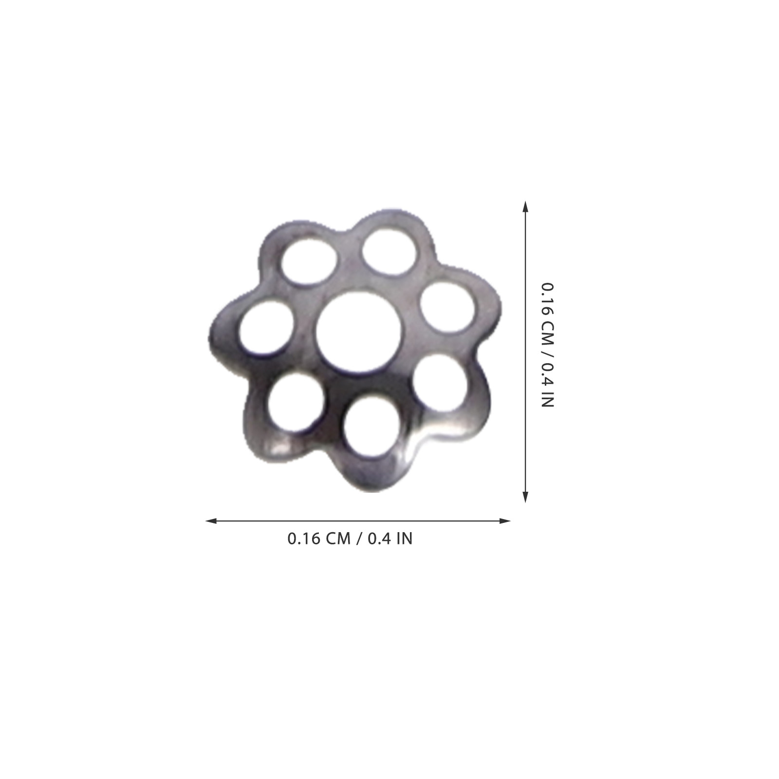 Assorted Color Flower Bead Cap - Jewelry Making Box 评论和价格