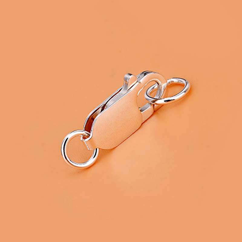 Genuine Real Pure Solid 925 St - Lobster Clasp Silver 评论和价格