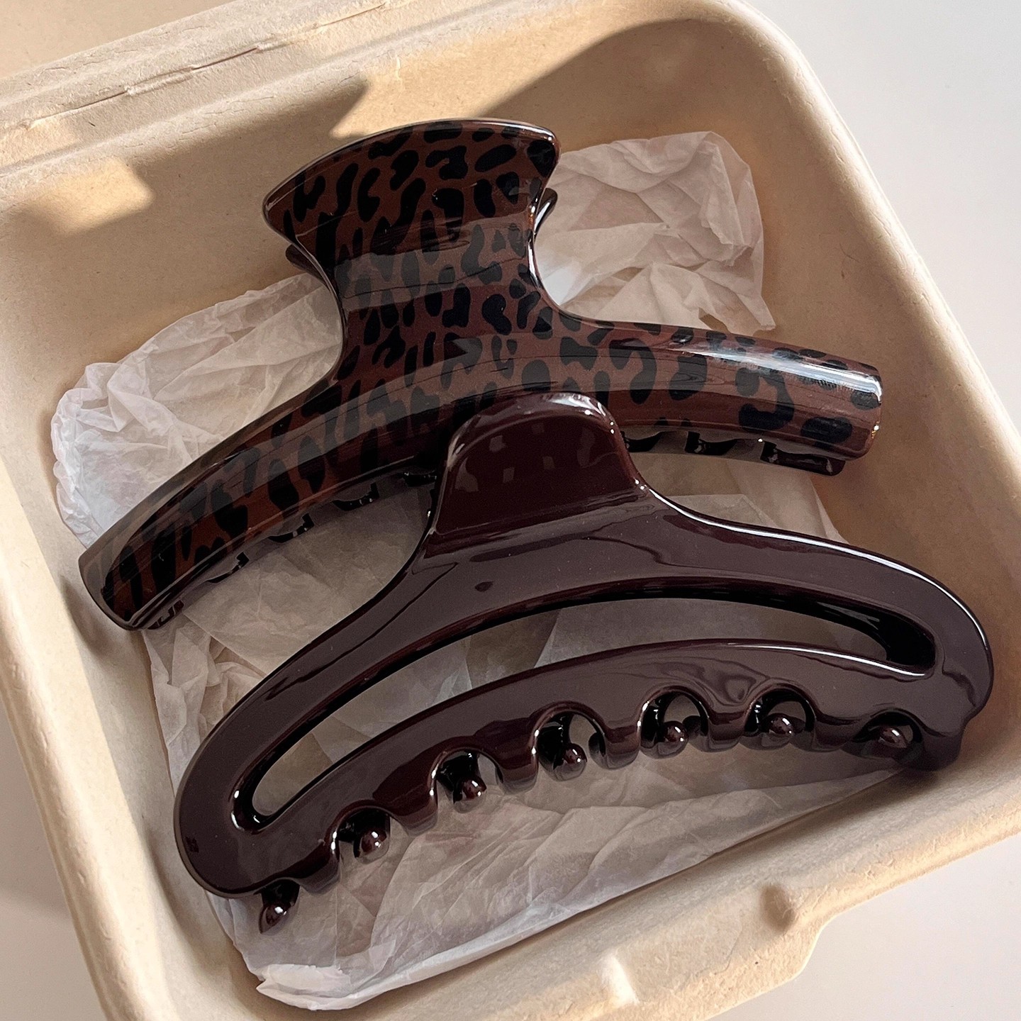 2pcs Vintage Leopard Print Arc - Jewelry Making For Adults 评论和价格