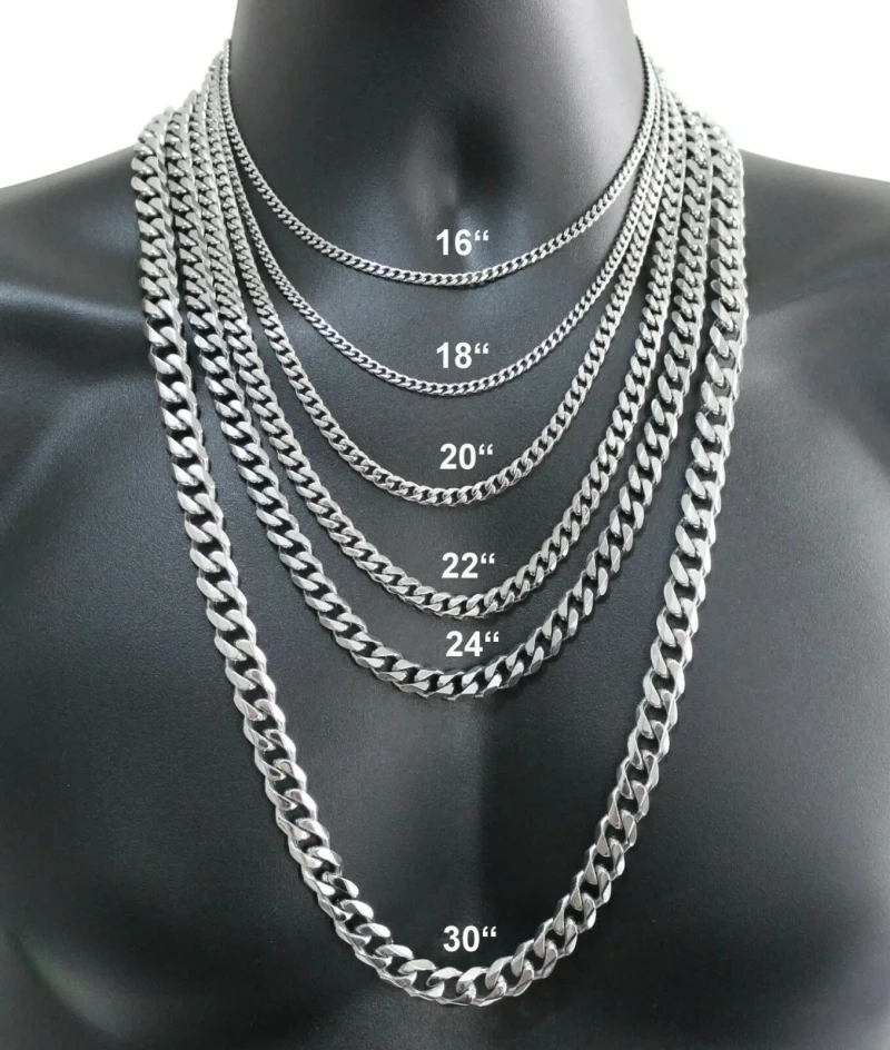Men's 925 Sterling Silver Neck - Lobster Clasp Silver 评论和价格