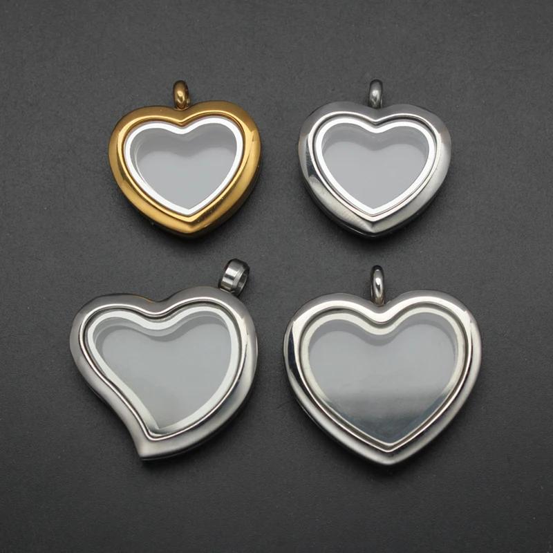 24mm 30mm heart Floating Locke - Jewelry Making For Birthday Party 评论和价格