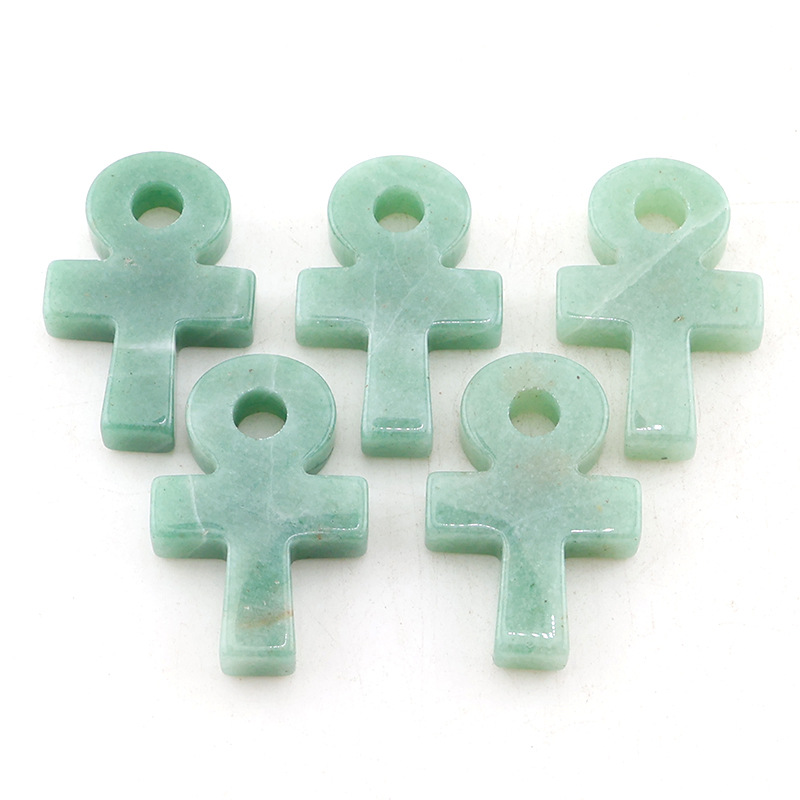 Green Aventurine Ankh Cross Pe - Jewelry Making Michaels 评论和价格