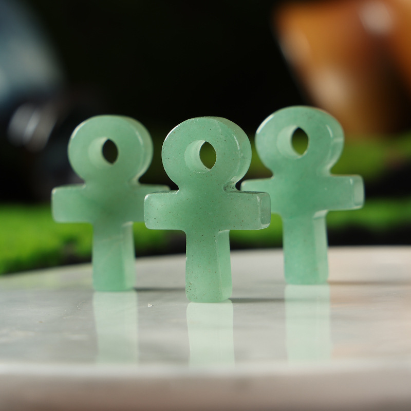 Green Aventurine Ankh Cross Pe - Jewelry Making Michaels 评论和价格