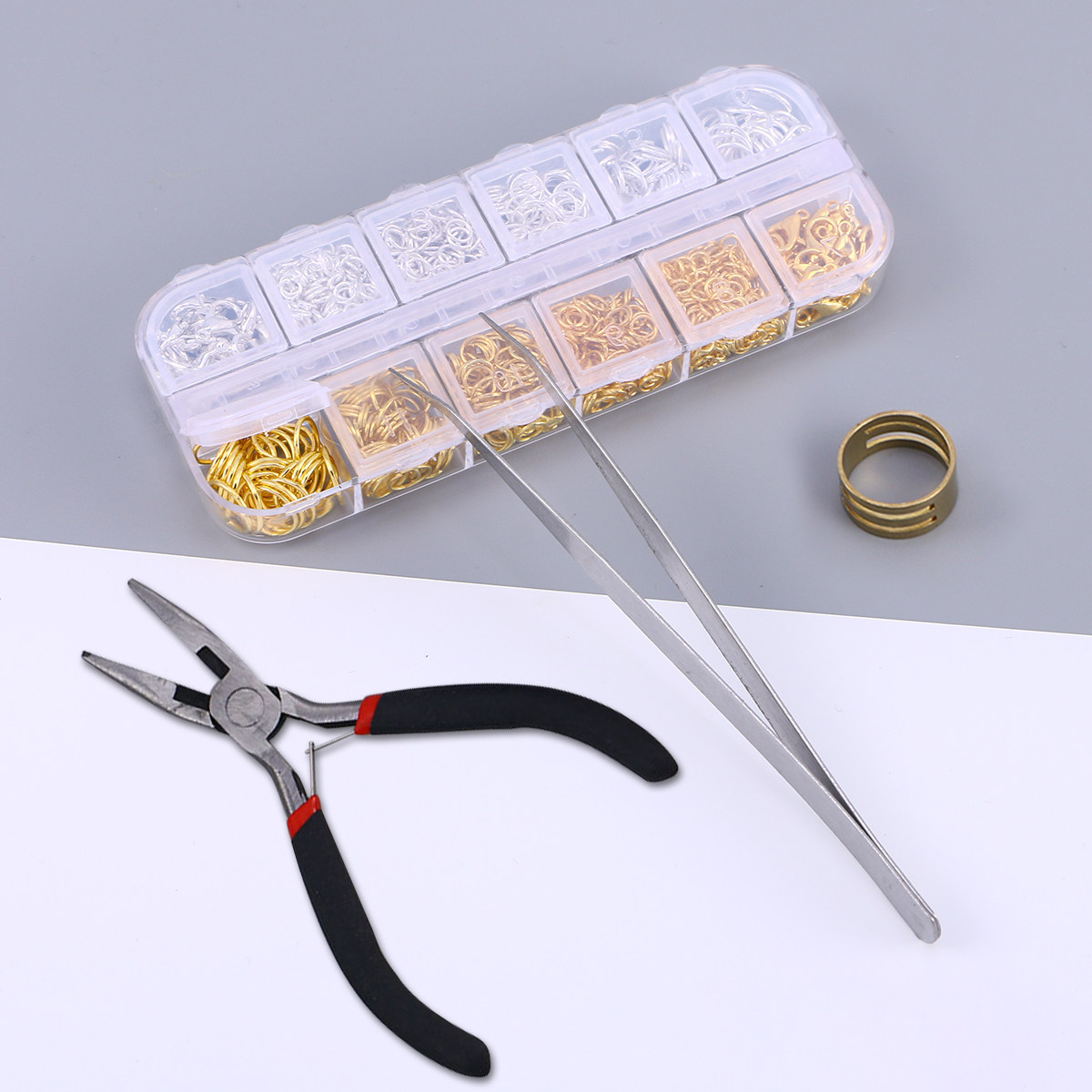 1200Pcs Jewelry Accessories Co - Lobster Clasp Silver 评论和价格