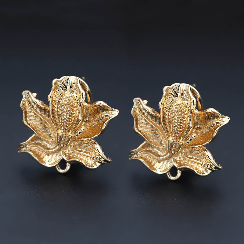 10pair Clip Earrings Post with - Jewelry Making Dubai 评论和价格