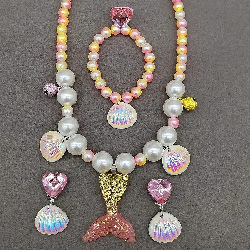 Girl's Mermaid Theme Sequin Ha - Jewelry Making For Kids 评论和价格
