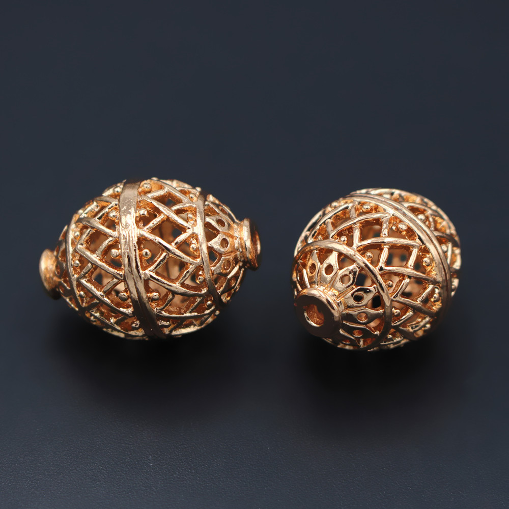 10pcs Nigerian Dubai Gold Spac - Jewelry Making Dubai 评论和价格