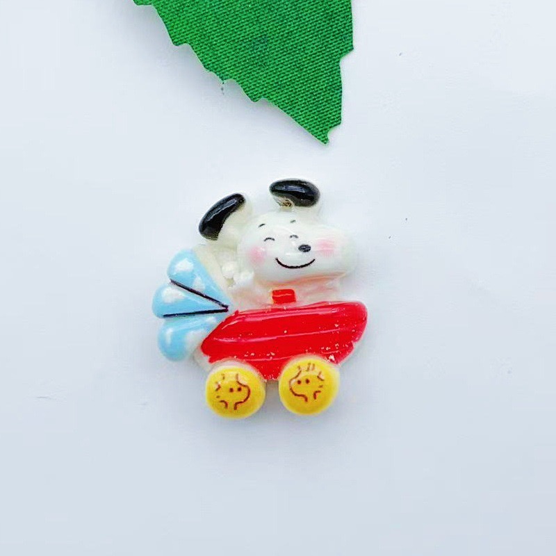 12pcs resin cartoon dog pendan - Jewelry Making For Birthday Party 评论和价格