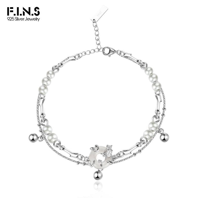 F.I.N.S Chinese Style Real S92 - Lobster Clasp Silver 评论和价格
