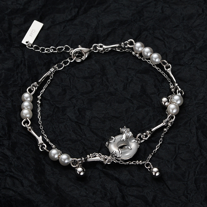 F.I.N.S Chinese Style Real S92 - Lobster Clasp Silver 评论和价格