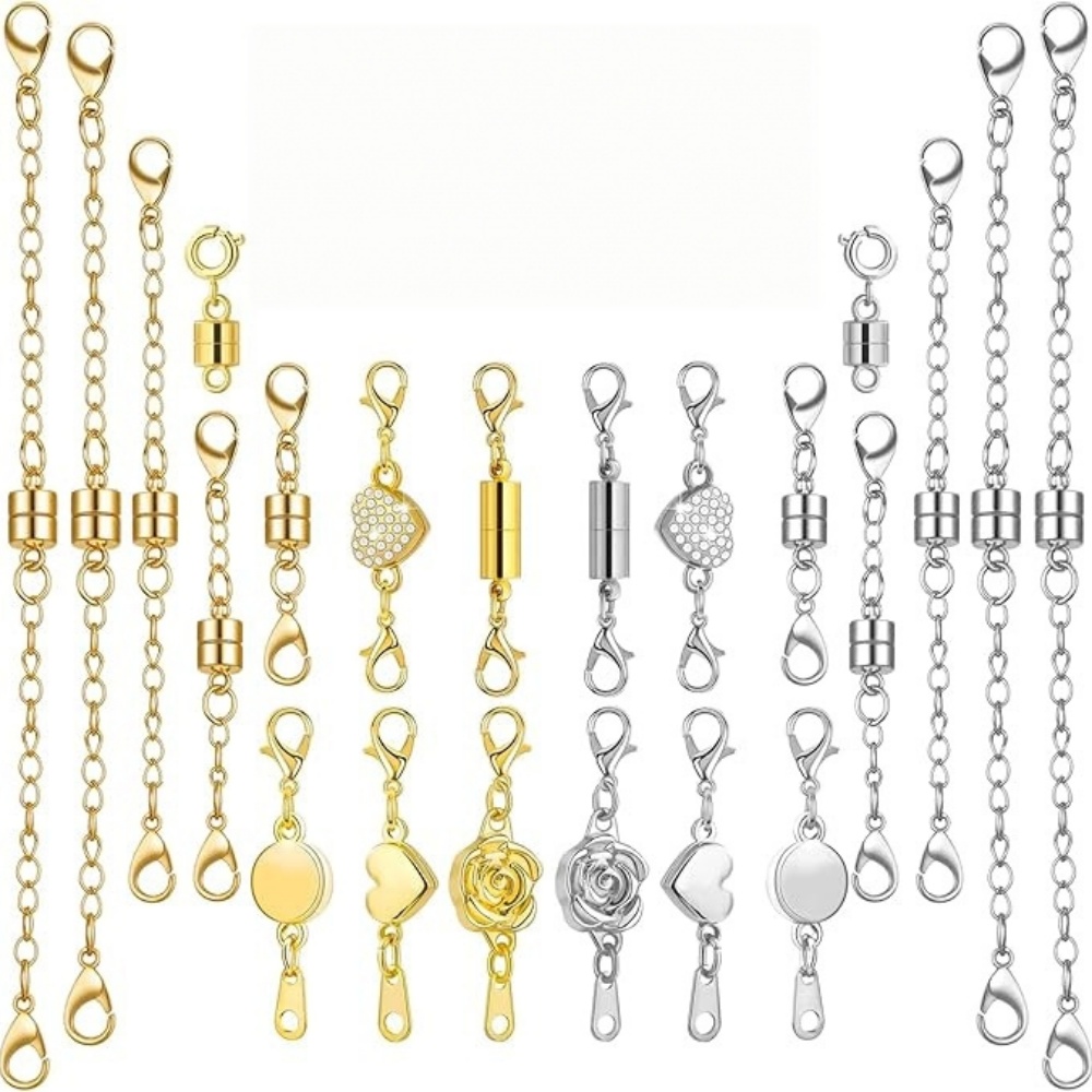 5pcs Stainless Steel Strong Ma - Lobster Clasp Silver 评论和价格