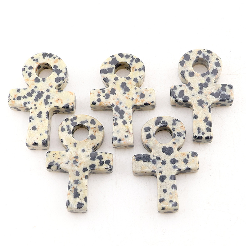 Dalmatin Spot Ankh Cross Penda - Jewelry Making Michaels 评论和价格