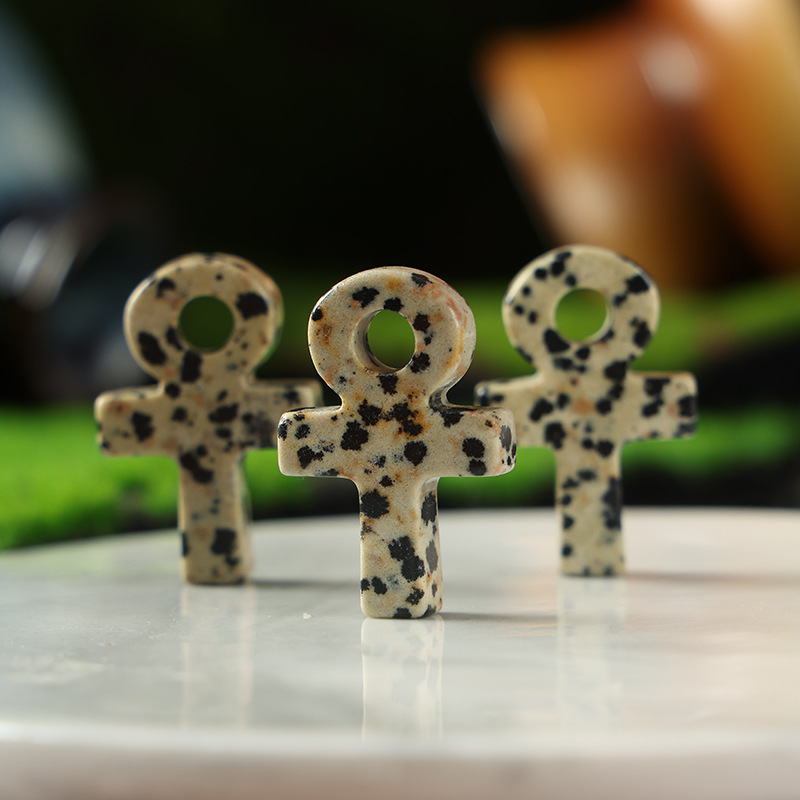 Dalmatin Spot Ankh Cross Penda - Jewelry Making Michaels 评论和价格