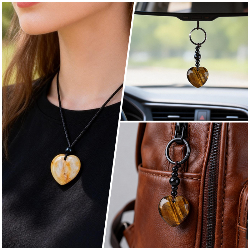 30mm Lover Heart Natural Stone - Jewelry Making Michaels 评论和价格
