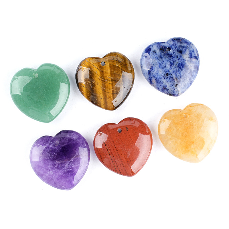 30mm Lover Heart Natural Stone - Jewelry Making Michaels 评论和价格