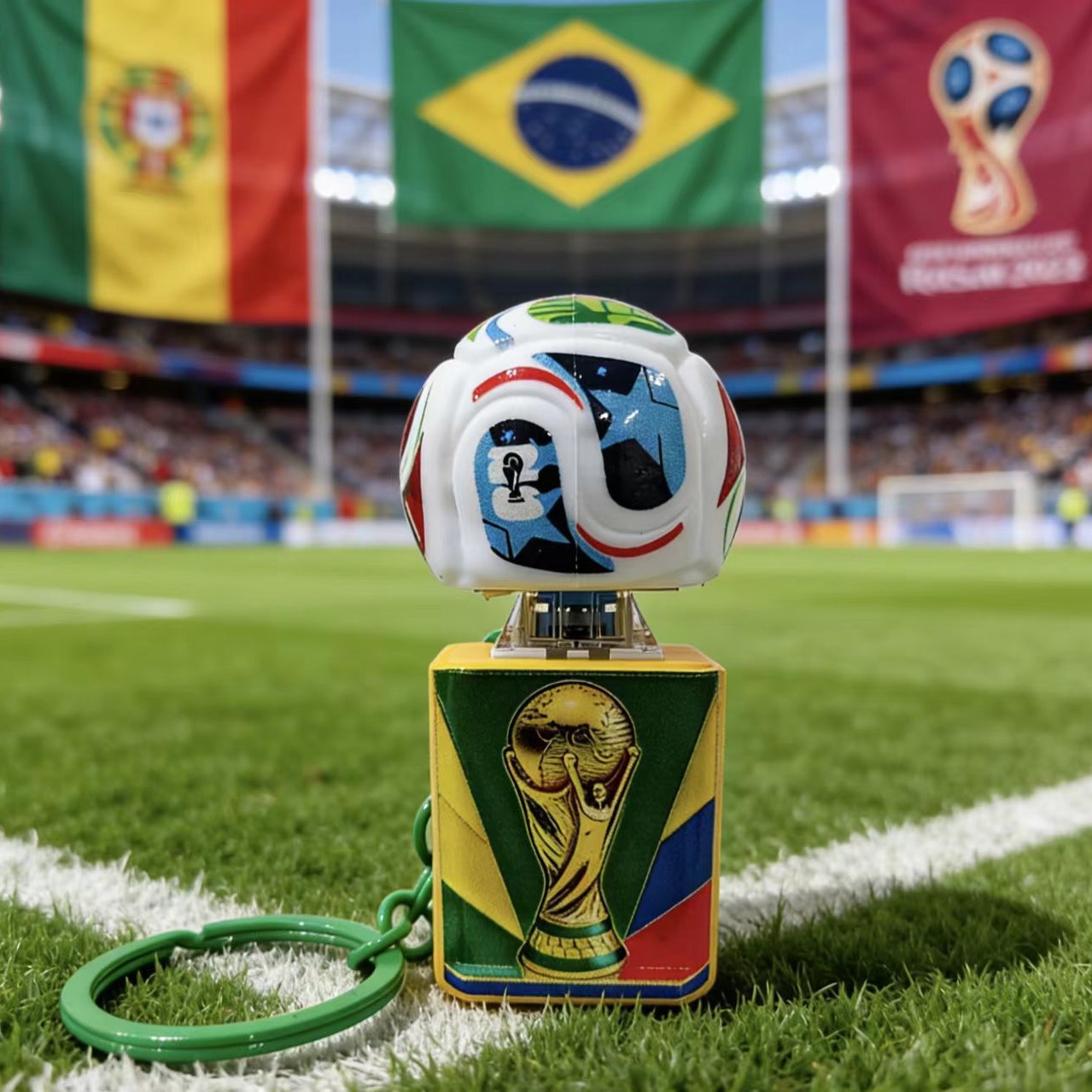 2026 FIFA Light Up Sound Keych - Jewelry Making For Adults 评论和价格
