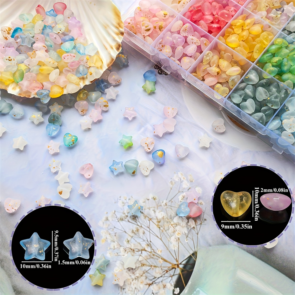 610pcs 24 grid Star Moon Mixed - Jewelry Making Box 评论和价格