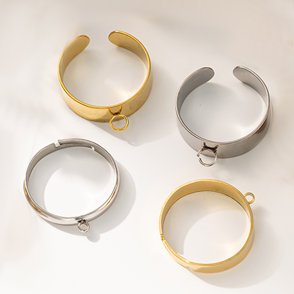 5pcs/Lot Stainless Steel Gold  - Jewelry Making For Adults 评论和价格