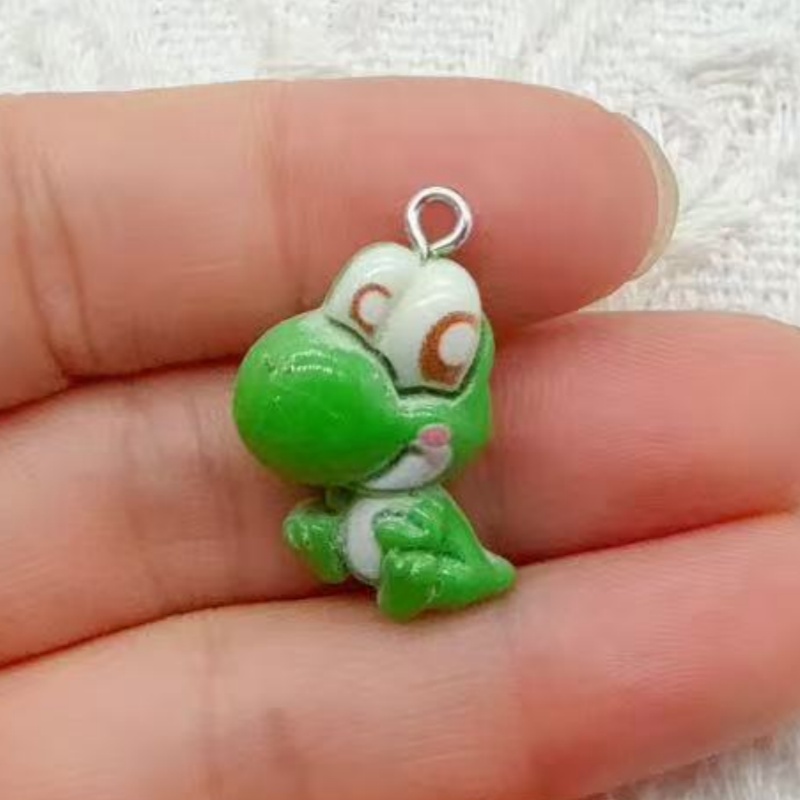 10pcs resin cartoon pendant, D - Jewelry Making For Birthday Party 评论和价格