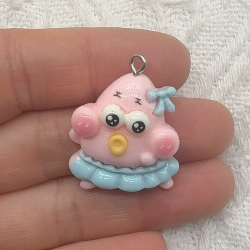 10pcs cartoon resin pendant, D - Jewelry Making For Birthday Party 评论和价格
