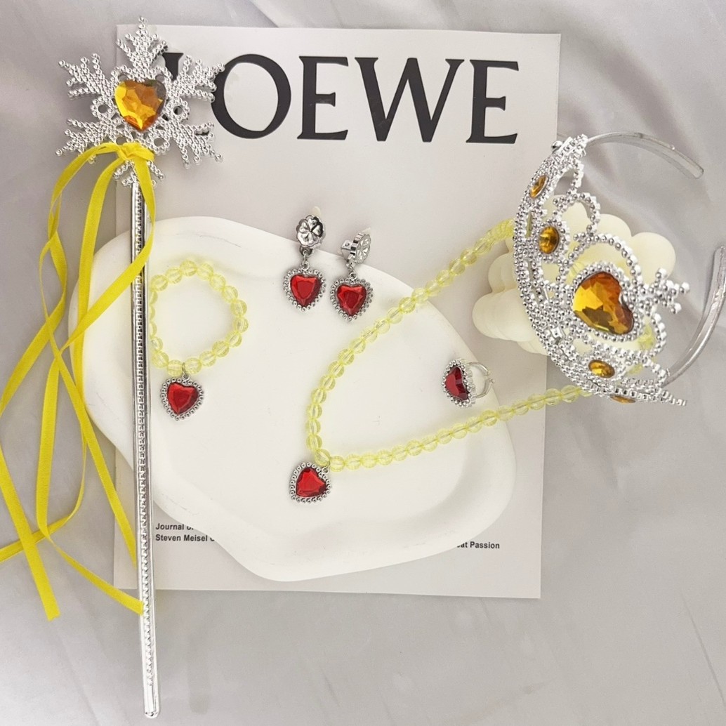 Princess Girls Necklace Set Cr - Jewelry Making For Kids 评论和价格