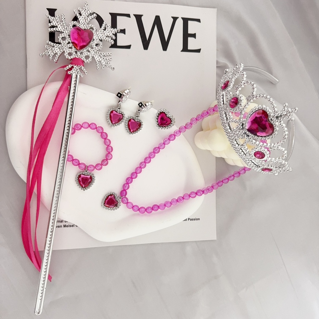 Princess Girls Necklace Set Cr - Jewelry Making For Kids 评论和价格