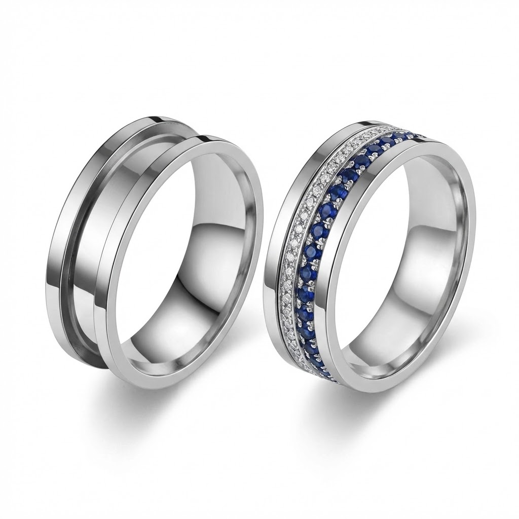 5pcs 7/8/9/10/11/12 Ring Core  - Jewelry Making For Adults 评论和价格