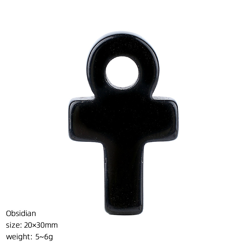 Natural Stone Crystal Ankh Pen - Jewelry Making Michaels 评论和价格