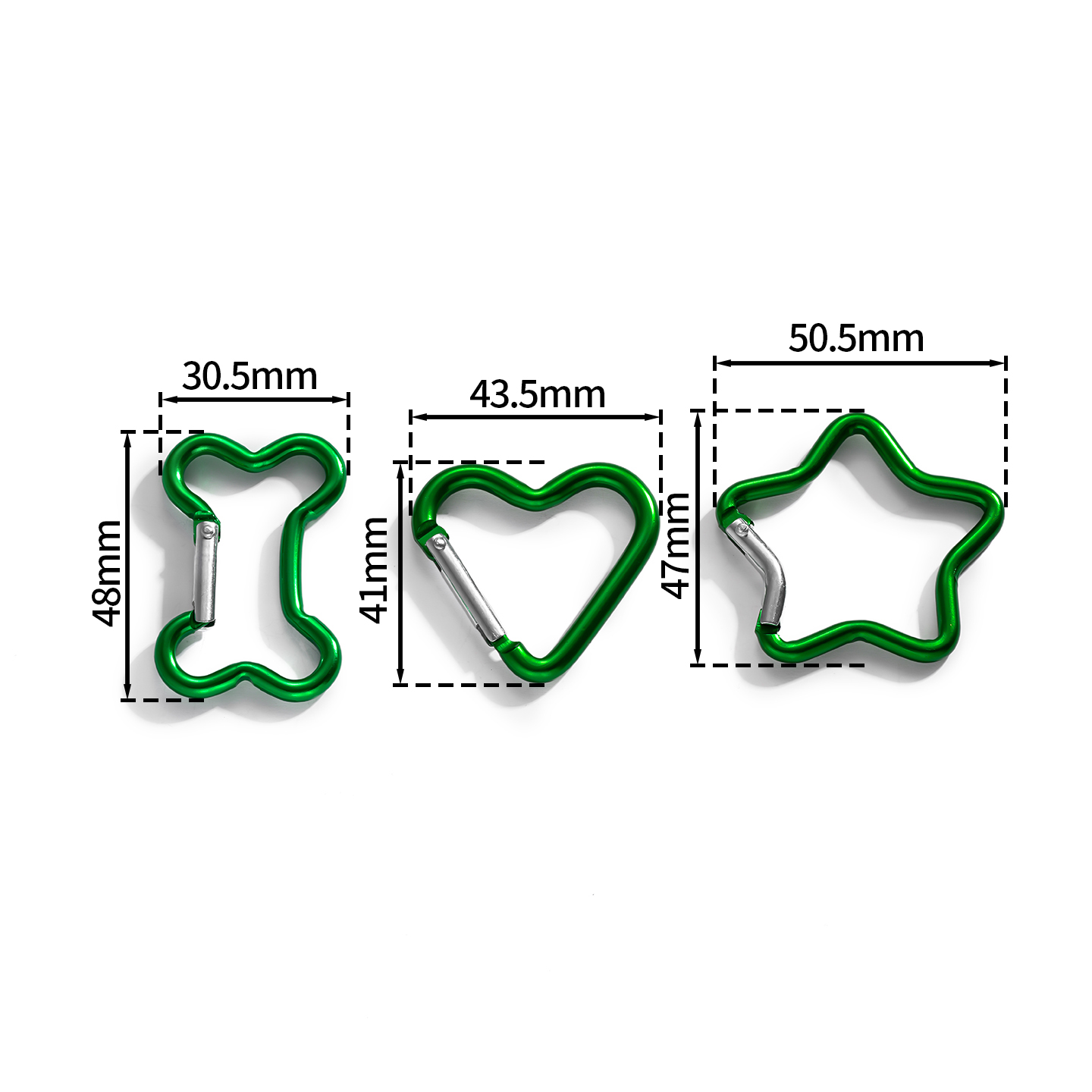 1pcs/Lot Aluminum Mini Carabin - Jewelry Making Techniques 评论和价格